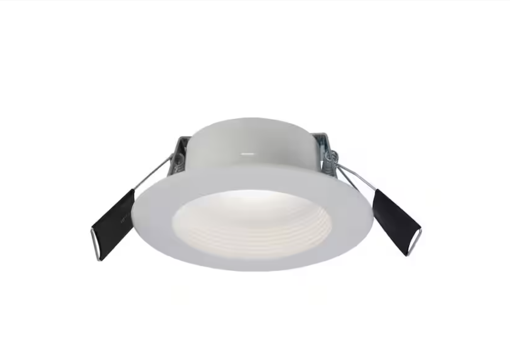 RL 4 in. Adjustable CCT Canless IC Rated Dimmable Indoor, Outdoo